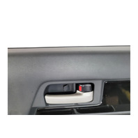 2007-2014 Toyota FJ Cruiser Door Panel Front Right/Passenger Black, 67610-35B92-B2, F030, OEM, 2007, 2008, 2009, 2010, 2011, 2012, 2013, 2014
