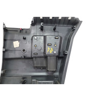 2007-2014 Toyota FJ Cruiser Door Panel Rear Left/Driver Black, 67640-35B70-B5, F030, OEM, 2007, 2008, 2009, 2010, 2011, 2012, 2013, 2014