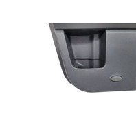 2007-2014 Toyota FJ Cruiser Door Panel Rear Left/Driver Black, 67640-35B70-B5, F030, OEM, 2007, 2008, 2009, 2010, 2011, 2012, 2013, 2014