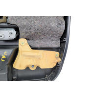 2007-2014 Toyota FJ Cruiser Door Panel Front Left/Driver Black, 67620-35B33-B2, F030, OEM, 2007, 2008, 2009, 2010, 2011, 2012, 2013, 2014