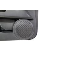 2007-2014 Toyota FJ Cruiser Door Panel Front Left/Driver Black, 67620-35B33-B2, F030, OEM, 2007, 2008, 2009, 2010, 2011, 2012, 2013, 2014