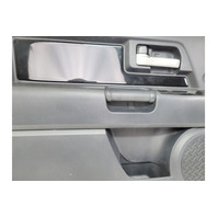 2007-2014 Toyota FJ Cruiser Door Panel Front Left/Driver Black, 67620-35B33-B2, F030, OEM, 2007, 2008, 2009, 2010, 2011, 2012, 2013, 2014
