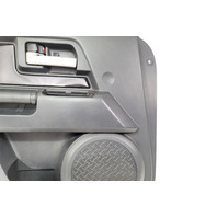 2007-2014 Toyota FJ Cruiser Door Panel Front Left/Driver Black, 67620-35B33-B2, F030, OEM, 2007, 2008, 2009, 2010, 2011, 2012, 2013, 2014