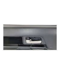 2007-2014 Toyota FJ Cruiser Door Panel Front Left/Driver Black, 67620-35B33-B2, F030, OEM, 2007, 2008, 2009, 2010, 2011, 2012, 2013, 2014
