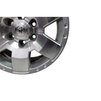 2007-2011 Toyota FJ Cruiser Alloy Wheel, Rim Disc, 17X7.5J 6 Spoke #2, 42611-35480, F030, OEM, 2007, 2008, 2009, 2010, 2011
