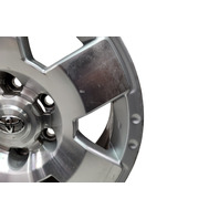 2007-2011 Toyota FJ Cruiser Alloy Wheel, Rim Disc, 17X7.5J 6 Spoke #2, 42611-35480, F030, OEM, 2007, 2008, 2009, 2010, 2011