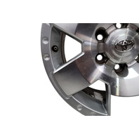 2007-2011 Toyota FJ Cruiser Alloy Wheel, Rim Disc, 17X7.5J 6 Spoke #3, 42611-35480, F030, OEM, 2007, 2008, 2009, 2010, 2011