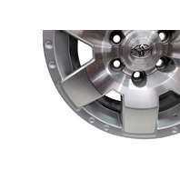 2007-2011 Toyota FJ Cruiser Alloy Wheel, Rim Disc, 17X7.5J 6 Spoke #4, 42611-35480, F030, OEM, 2007, 2008, 2009, 2010, 2011
