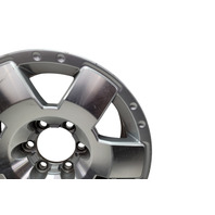 2007-2011 Toyota FJ Cruiser Alloy Wheel, Rim Disc, 17X7.5J 6 Spoke #1, 42611-35480, F030, OEM, 2007, 2008, 2009, 2010, 2011