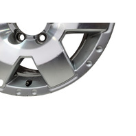 2007-2011 Toyota FJ Cruiser Alloy Wheel, Rim Disc, 17X7.5J 6 Spoke #1, 42611-35480, F030, OEM, 2007, 2008, 2009, 2010, 2011