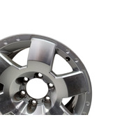 2007-2011 Toyota FJ Cruiser Alloy Wheel, Rim Disc, 17X7.5J 6 Spoke #5, 42611-35480, F030, OEM, 2007, 2008, 2009, 2010, 2011