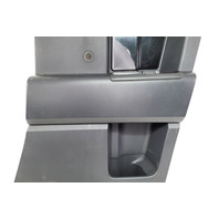 2007-2014 Toyota FJ Cruiser Door Panel Rear Right/Passenger Black, 67630-35B71-B1, F030, OEM, 2007, 2008, 2009, 2010, 2011, 2012, 2013, 2014