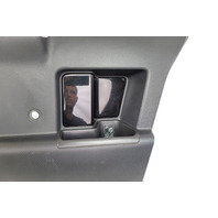 2007-2014 Toyota FJ Cruiser Door Panel Rear Right/Passenger Black, 67630-35B71-B1, F030, OEM, 2007, 2008, 2009, 2010, 2011, 2012, 2013, 2014
