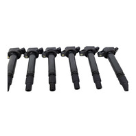 2009-2014 Toyota FJ Cruiser Ignition Ignitor Coil Plug Set(6) 4.0L 90919-02256, F030, OEM, 2009, 2010, 2011, 2012, 2013, 2014