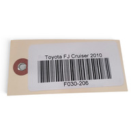 2007-2014 Toyota FJ Cruiser Low Pitch Horn, 86520-60200, F030, OEM, 2007, 2008, 2009, 2010, 2011, 2012, 2013, 2014