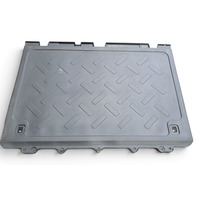2007-2014 Toyota FJ Cruiser Rear Trunk Panel Carpet Rubber Cargo Mat 58570-35140-B0, F030, OEM, 2007, 2008, 2009, 2010, 2011, 2012, 2013, 2014