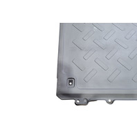 2007-2014 Toyota FJ Cruiser Rear Trunk Panel Carpet Rubber Cargo Mat 58570-35140-B0, F030, OEM, 2007, 2008, 2009, 2010, 2011, 2012, 2013, 2014
