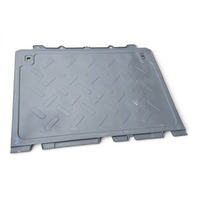 2007-2014 Toyota FJ Cruiser Rear Trunk Panel Carpet Rubber Cargo Mat 58570-35140-B0, F030, OEM, 2007, 2008, 2009, 2010, 2011, 2012, 2013, 2014