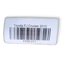 2007-2014 Toyota FJ Cruiser Full Floor Carpet Black 58510-04870-B2, F030, OEM, 2007, 2008, 2009, 2010, 2011, 2012, 2013, 2014