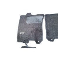 2007-2010 Toyota FJ Cruiser Carpet Floor Mats 4 Piece Set Black, PT548-60070-11, F030, OEM, 2007, 2008, 2009, 2010