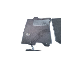 2007-2010 Toyota FJ Cruiser Carpet Floor Mats 4 Piece Set Black, PT548-60070-11, F030, OEM, 2007, 2008, 2009, 2010