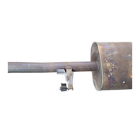 2014-2014 Toyota FJ Cruiser Rear Exhaust Muffler Pipe 17420-31370, F030, OEM, 2007, 2008, 2009, 2010, 2011, 2012, 2013, 2014