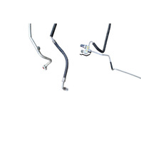 2004-2008 Mazda RX-8 RX8 A/C Air Conditioner Evaporator Hose Tube Pipe Set, FE01-61-46XB, F031, OEM, 2004, 2005, 2006, 2007, 2008