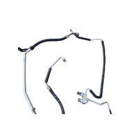 2004-2008 Mazda RX-8 RX8 A/C Air Conditioner Evaporator Hose Tube Pipe Set, FE01-61-46XB, F031, OEM, 2004, 2005, 2006, 2007, 2008