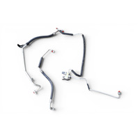 2004-2008 Mazda RX-8 RX8 A/C Air Conditioner Evaporator Hose Tube Pipe Set, FE01-61-46XB, F031, OEM, 2004, 2005, 2006, 2007, 2008