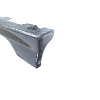 2004-2011 Mazda RX-8 RX8 Rocker Panel Molding, Right Side Black, F1Y1-70-270C, F031, OEM, 2004, 2005, 2006, 2007, 2008, 2009, 2010, 2011