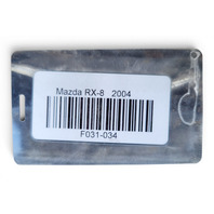 2004-2011 Mazda RX-8 RX8 Front Crossmember Craddle Sub Frame FE01-34-80XF, F031, OEM, 2004, 2005, 2006, 2007, 2008, 2009, 2010, 2011