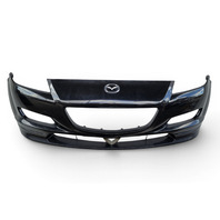 2004-2008 Mazda RX-8 RX8 Front Bumper Cover Black, F1Y1-50-03XA-BB, F031, OEM, 2004, 2005, 2006, 2007, 2008