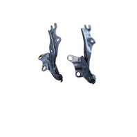 2004-2011 Mazda RX-8 RX8 Hood Hinge Left/Right 2 Piece Set Kit Black, F031, OEM, 2004, 2005, 2006, 2007, 2008, 2009, 2010, 2011