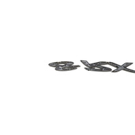 2004-2008 Mazda RX-8 Rear Trunk Lift-gate Deck Lid Emblem "RX-8" ONLY F151-51-721A, F031, OEM, 2004, 2005, 2006, 2007, 2008