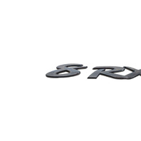 2004-2008 Mazda RX-8 Rear Trunk Lift-gate Deck Lid Emblem "RX-8" ONLY F151-51-721A, F031, OEM, 2004, 2005, 2006, 2007, 2008