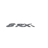 2004-2008 Mazda RX-8 Rear Trunk Lift-gate Deck Lid Emblem "RX-8" ONLY F151-51-721A, F031, OEM, 2004, 2005, 2006, 2007, 2008