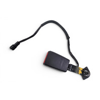 2004-2005 Mazda RX-8 RX8 Front Seat Belt Buckle Right/Passenger Black F151-57-620A, F031, OEM, 2004, 2005