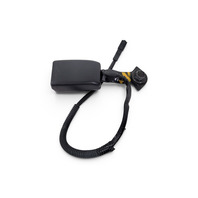 2004-2005 Mazda RX-8 RX8 Front Seat Belt Buckle Right/Passenger Black F151-57-620A, F031, OEM, 2004, 2005