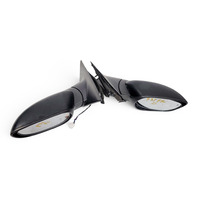 2004-2011 Mazda RX-8 RX8 Front Right/Left Mirror Black, FE01-69-120G-PZ, FE01-69-180G-PZ, F031, OEM, 2004, 2005, 2006, 2007, 2008, 2009, 2010, 2011