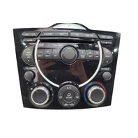 2006-2008 Mazda RX-8 RX8 Radio CD Player Audio Unit Climate Control Bose FE04-66-9H0, F031, OEM, 2006, 2007, 2008