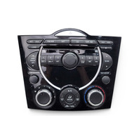 2006-2008 Mazda RX-8 RX8 Radio CD Player Audio Unit Climate Control Bose FE04-66-9H0, F031, OEM, 2006, 2007, 2008