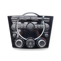 2006-2008 Mazda RX-8 RX8 Radio CD Player Audio Unit Climate Control Bose FE04-66-9H0, F031, OEM, 2006, 2007, 2008
