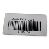 2004-2008 Mazda RX-8 RX8 RX8 Fuel Filler Gas Lid Door Black F151-42-410C, F031, OEM, 2004, 2005, 2006, 2007, 2008