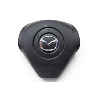 2004-2008 Mazda RX-8 RX8 Driver Air Wheel Bag Black F151-57-K00E-02, F031, OEM, 2004, 2005, 2006, 2007, 2008