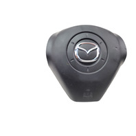 2004-2008 Mazda RX-8 RX8 Driver Air Wheel Bag Black F151-57-K00E-02, F031, OEM, 2004, 2005, 2006, 2007, 2008