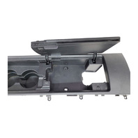 2004-2008 Mazda RX-8 RX8 Front Cup Holder Center Console Arm Cover Trim Lid Black FE01-64-39XF-02, F031, OEM, 2004, 2005, 2006, 2007, 2008