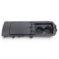 2004-2008 Mazda RX-8 RX8 Front Cup Holder Center Console Arm Cover Trim Lid Black FE01-64-39XF-02, F031, OEM, 2004, 2005, 2006, 2007, 2008