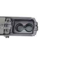 2004-2008 Mazda RX-8 RX8 Front Cup Holder Center Console Arm Cover Trim Lid Black FE01-64-39XF-02, F031, OEM, 2004, 2005, 2006, 2007, 2008