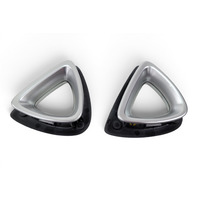 2004-2008 Mazda RX-8 RX8 Front Left & Right Side Seat Triangle Rotor Trim Set F151-88-1L9A, F031, OEM, 2004, 2005, 2006, 2007, 2008