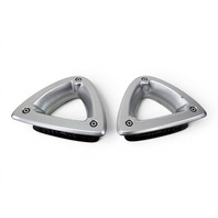 2004-2008 Mazda RX-8 RX8 Front Left & Right Side Seat Triangle Rotor Trim Set F151-88-1L9A, F031, OEM, 2004, 2005, 2006, 2007, 2008